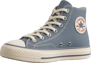 Canvas high-top sneaker